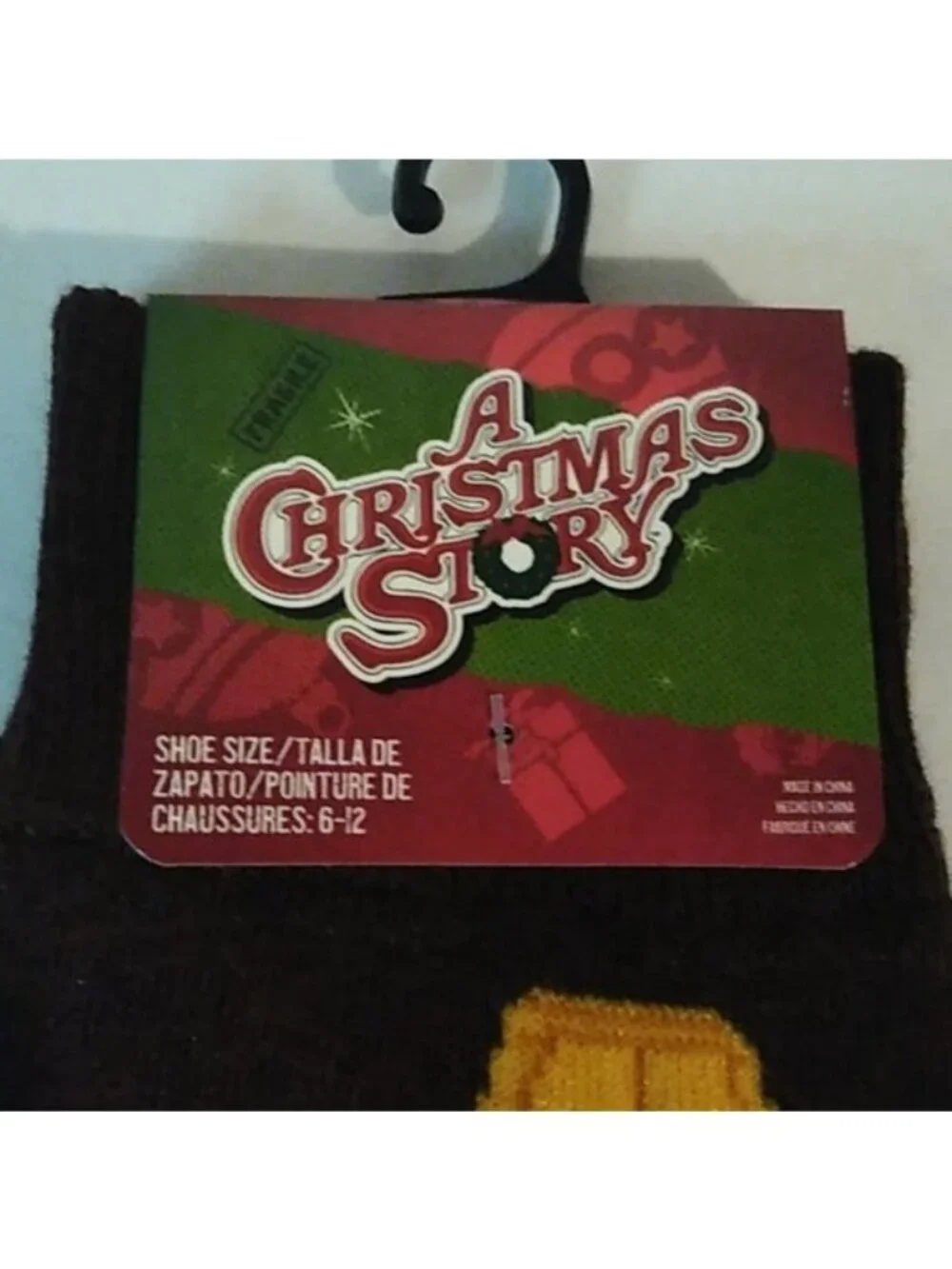 Men's The Christmas Story + the Elf Socks, 2 pair